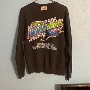 Devil rays 1998 season crewneck
